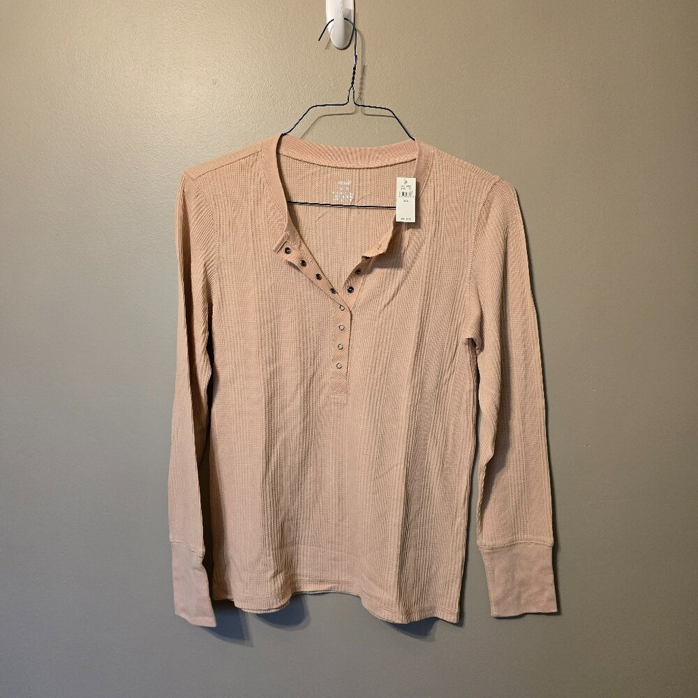 NWT, Aerie Button-Up Henley